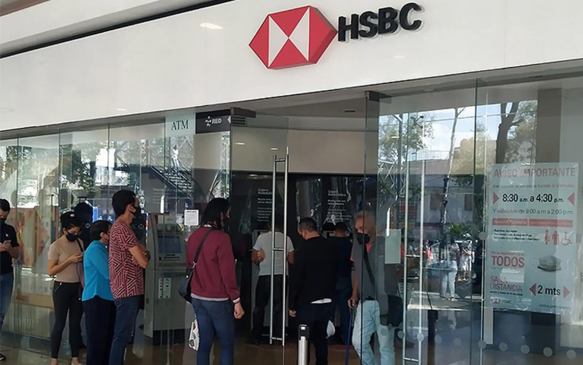 HSBC presenta fallas en su servicio (2)